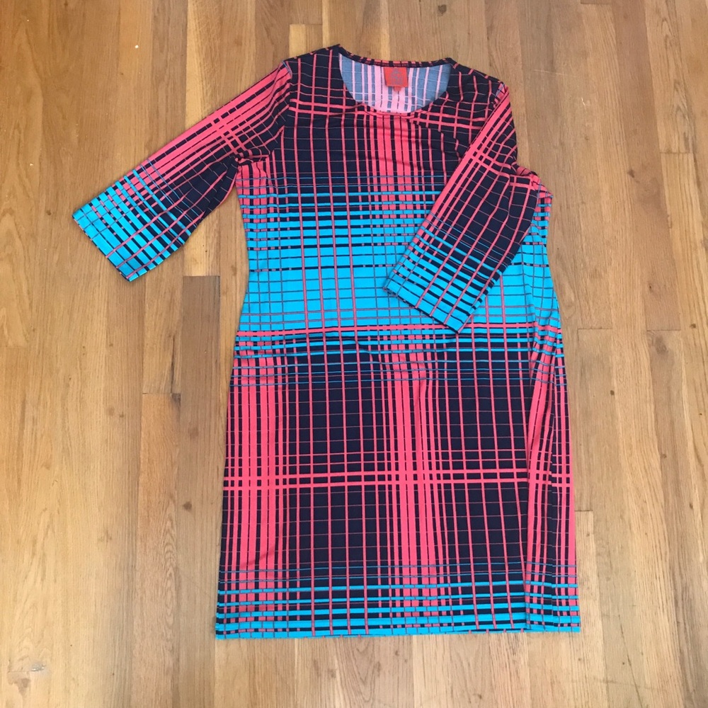 Tracy Negoshian Quarter Sleeve Dress XL